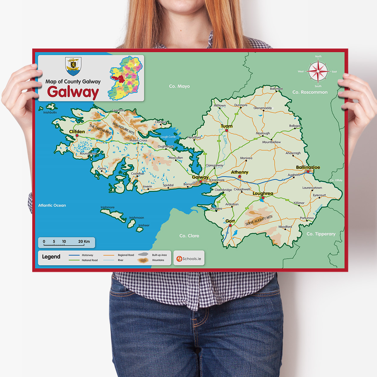 Galway County Map