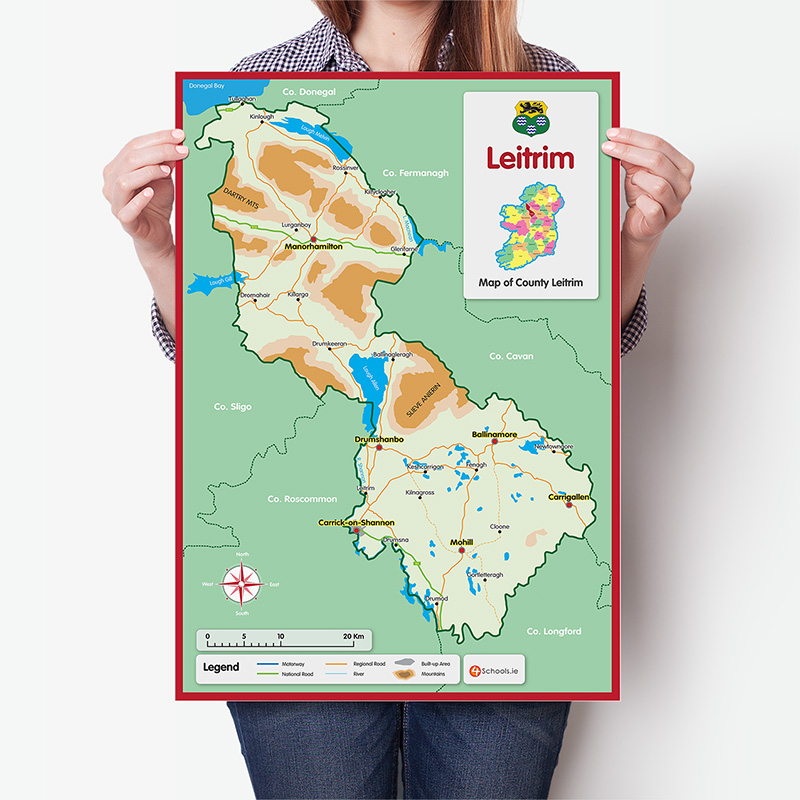 Leitrim County Map