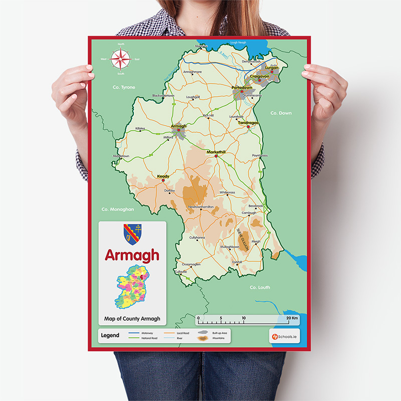 Armagh County Map