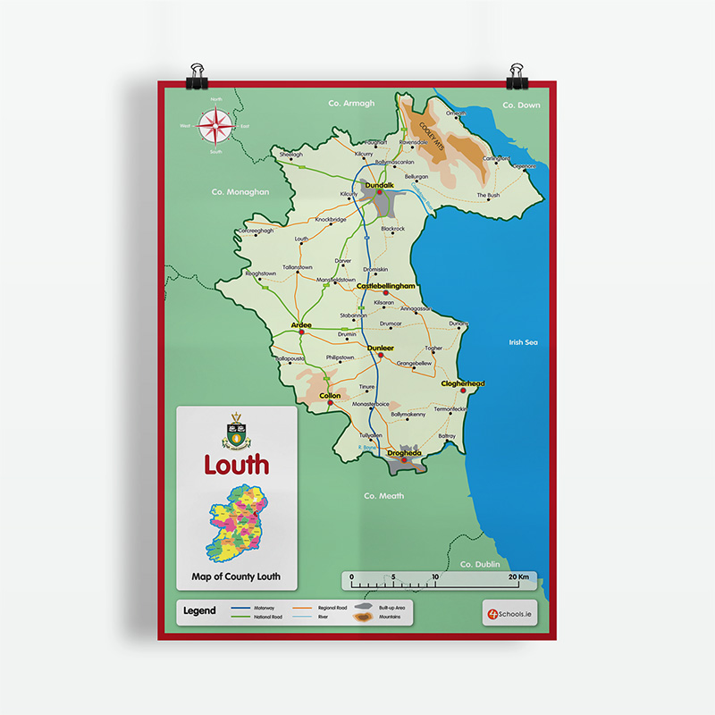 Louth County Map