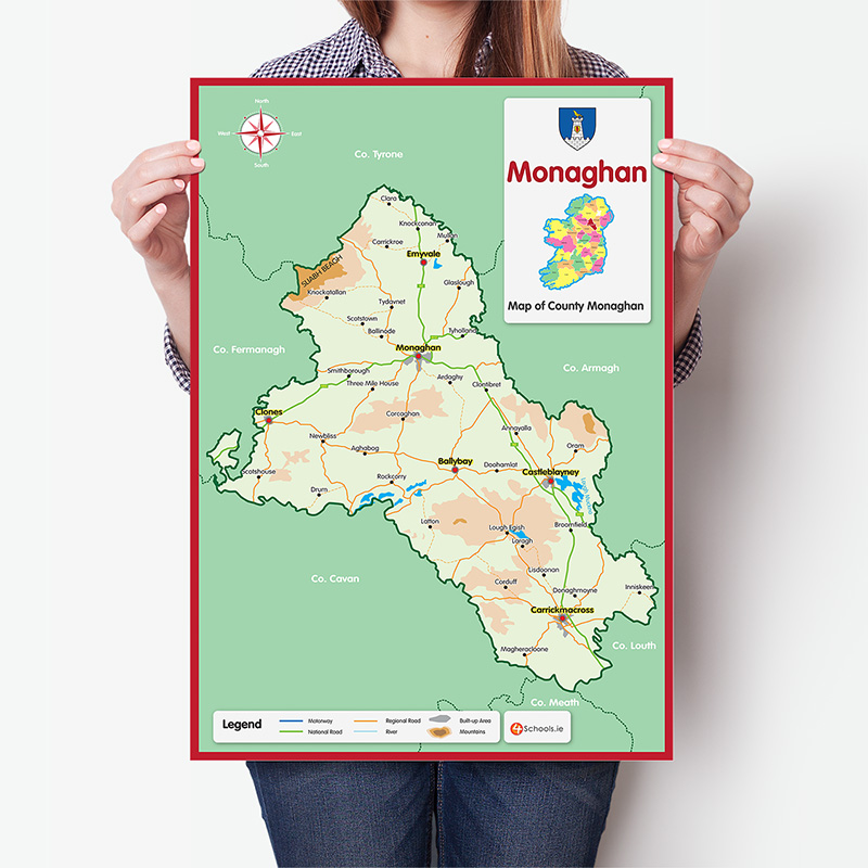 Monaghan County Map