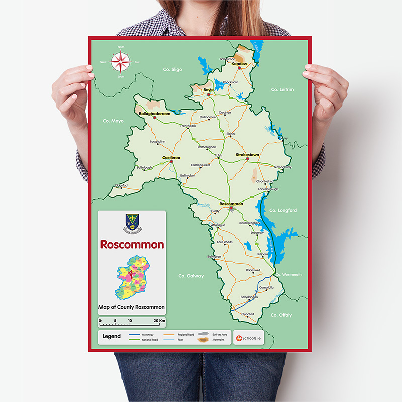 Roscommon County Map