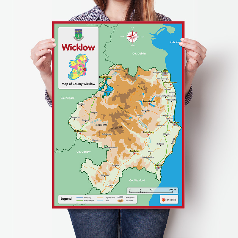 Wicklow County Map