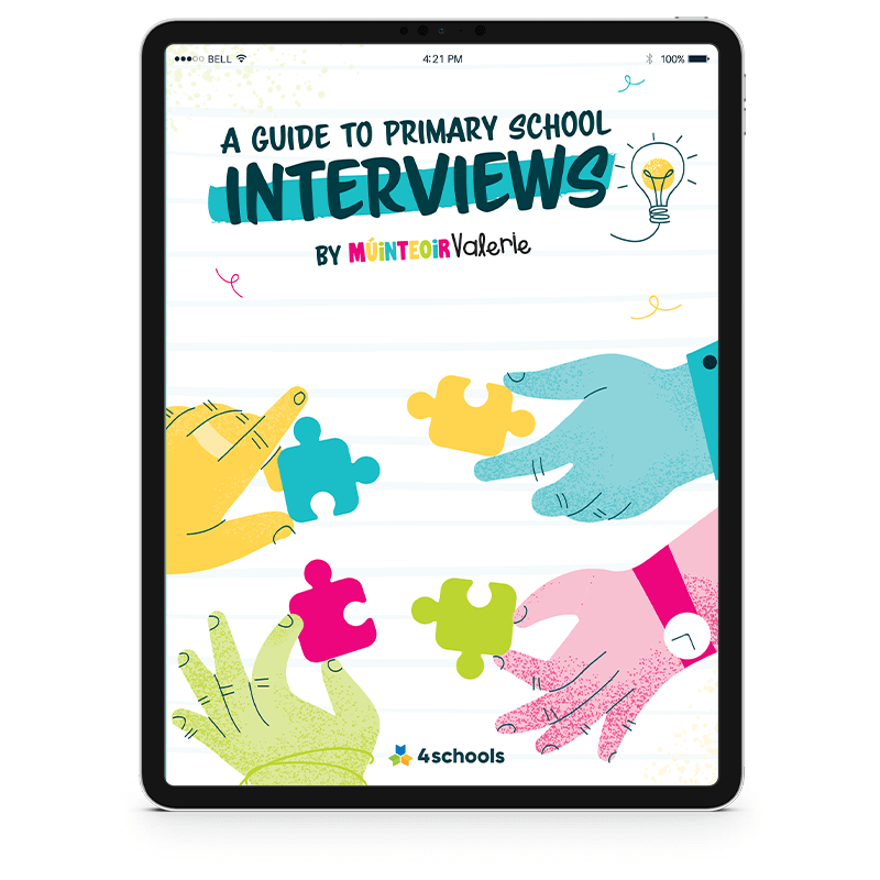 E-book Guide to Primary School Interviews Cover